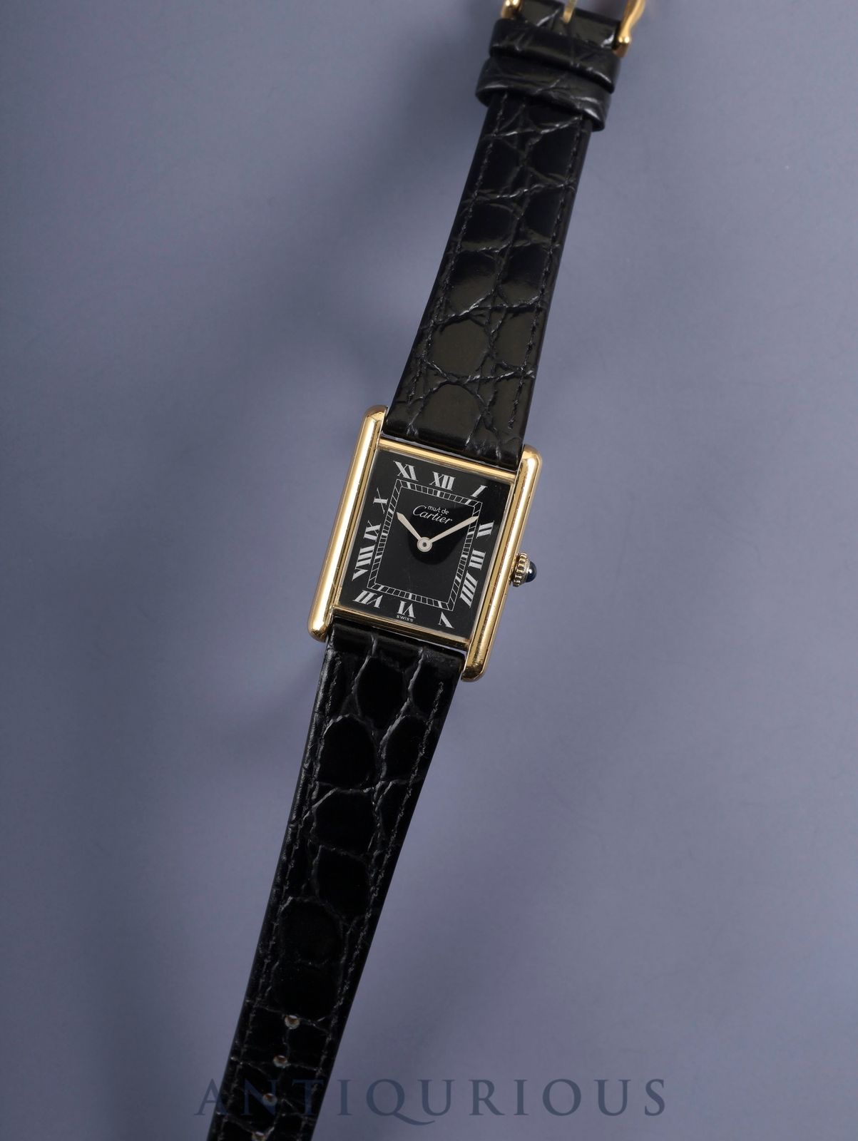 GP ブラックローマン文字盤