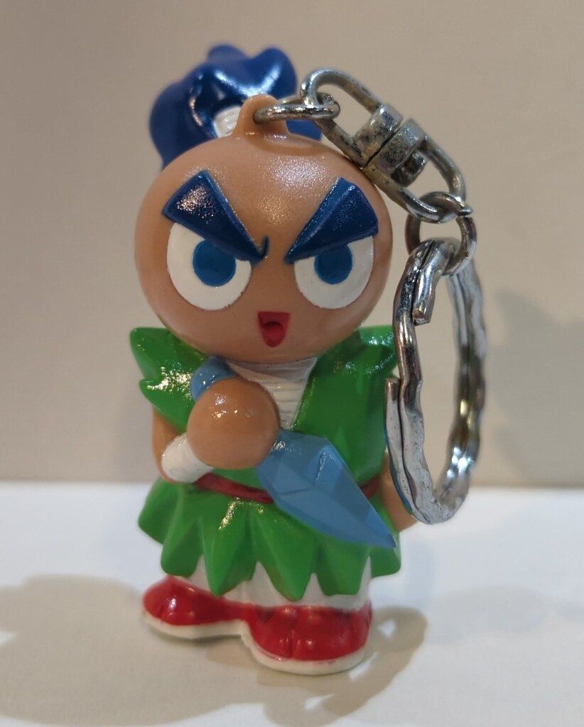 ホビーメイト がんばれゴエモン ソフビキーホルダー サスケ - メルカリ