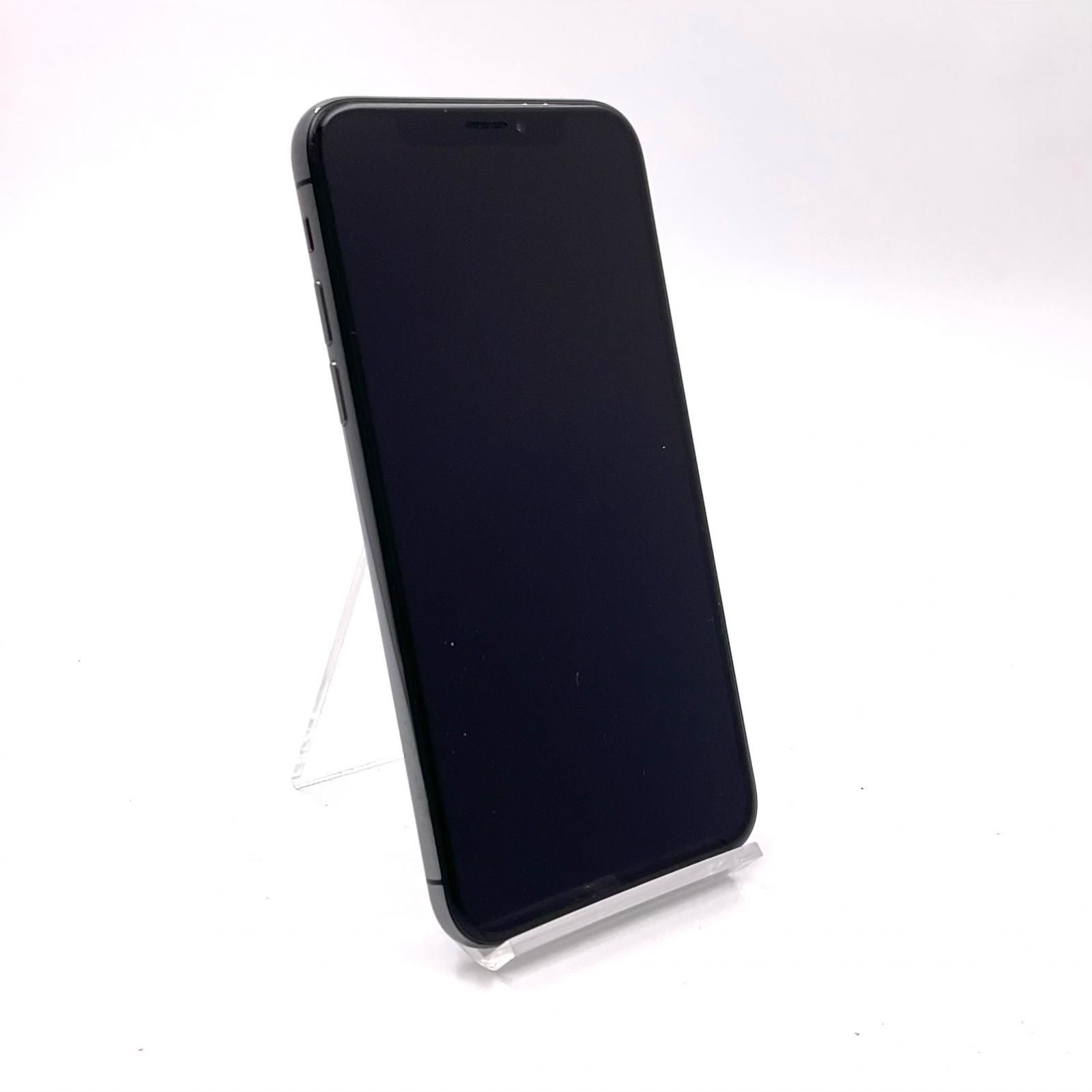 iPhone X 64GB スペースグレイ au 白ロム 動作確認済 100%【全額返金 