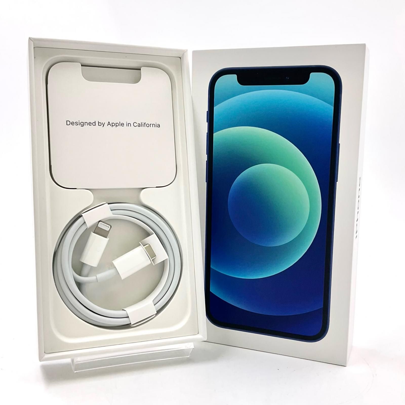 iPhone 12 mini 128GB ブルー docomo 白ロム 動作確認済 83%【全額返金