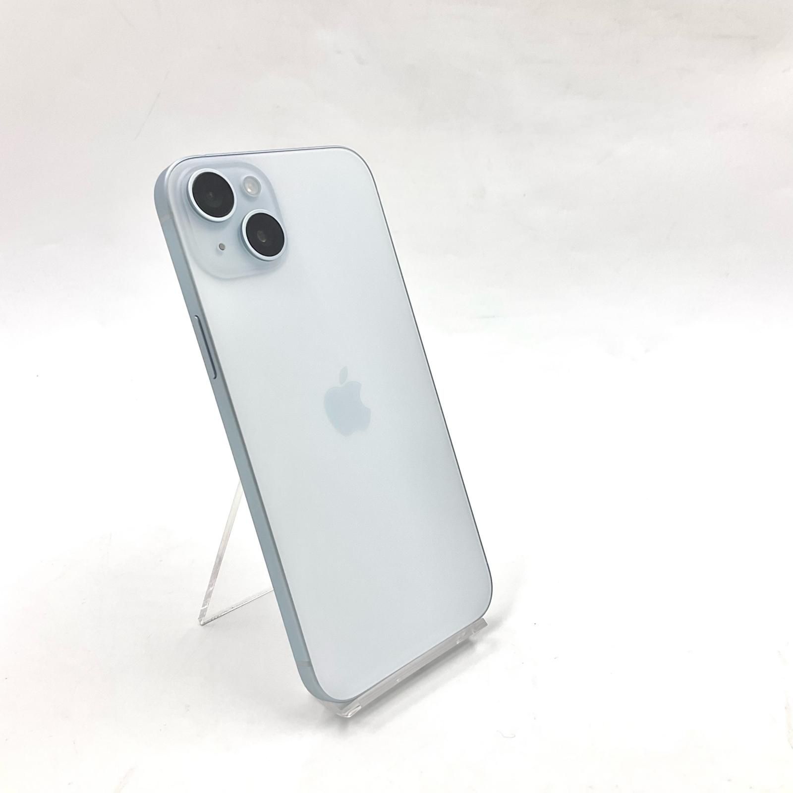 iPhone 15 Plus 256GB ブルー SIMフリー 白ロム 超美品 動作確認済 99 