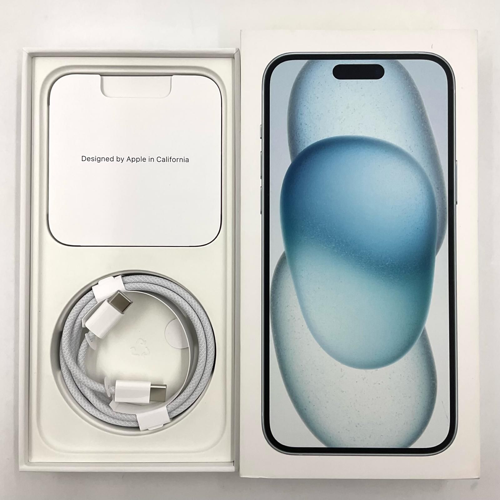 iPhone 15 Plus 256GB ブルー SIMフリー 白ロム 超美品 動作確認済 99 