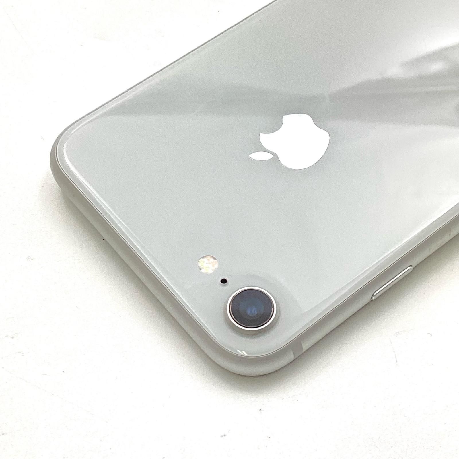 iPhone 8 64GB シルバー au SIMフリー 白ロム 動作確認済 73%【全額