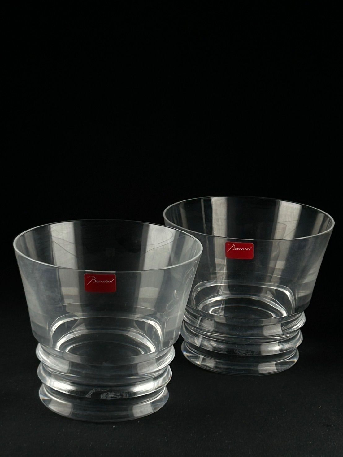 幽玄】Baccarat バカラ ロックグラス 共箱 ラグジュアリー クリスタル