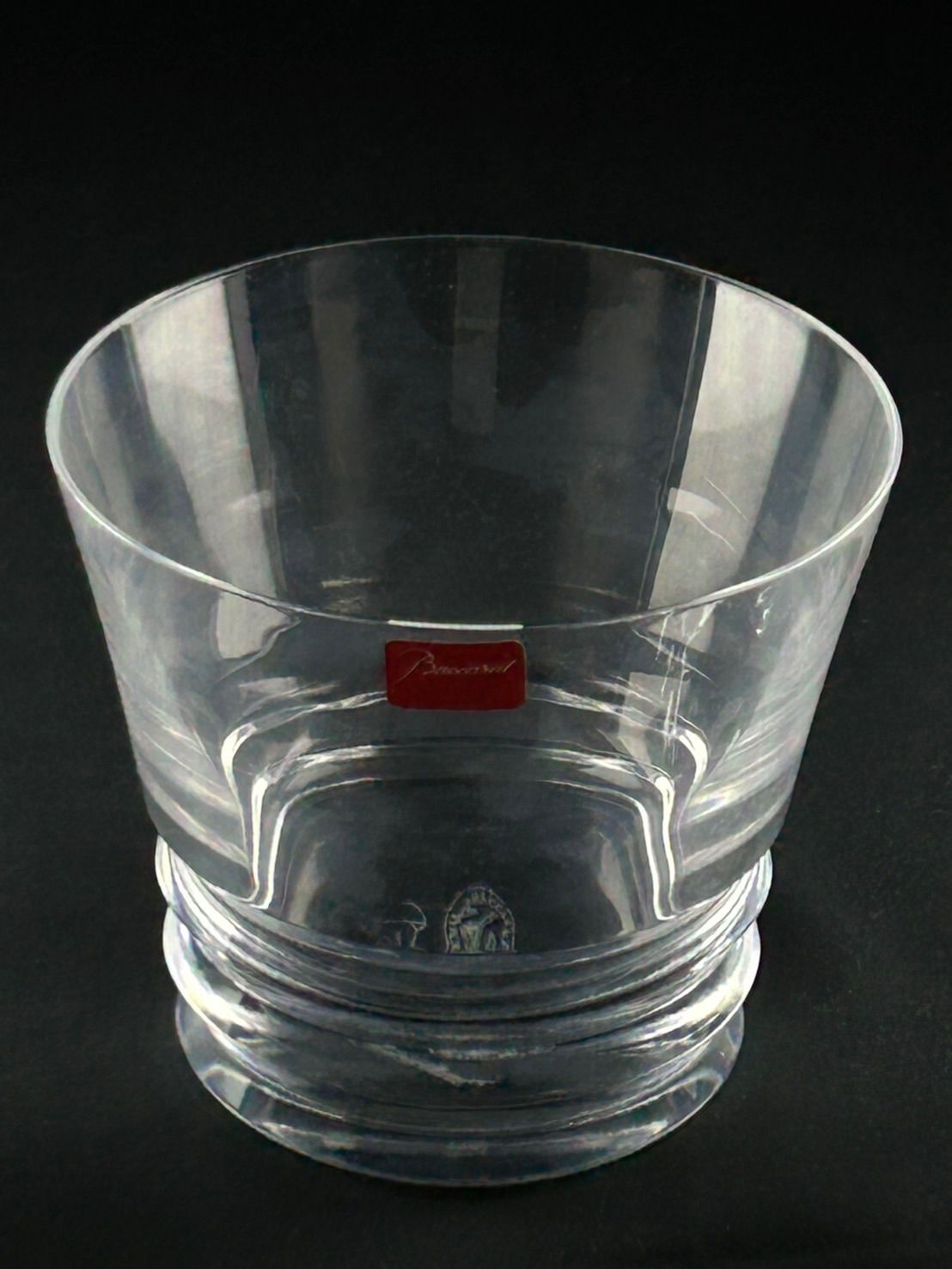 幽玄】Baccarat バカラ ロックグラス 共箱 ラグジュアリー クリスタル