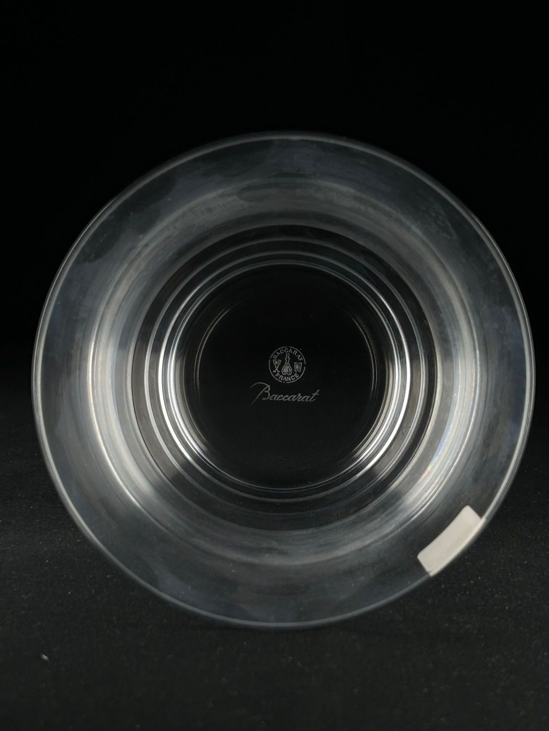 幽玄】Baccarat バカラ ロックグラス 共箱 ラグジュアリー クリスタル
