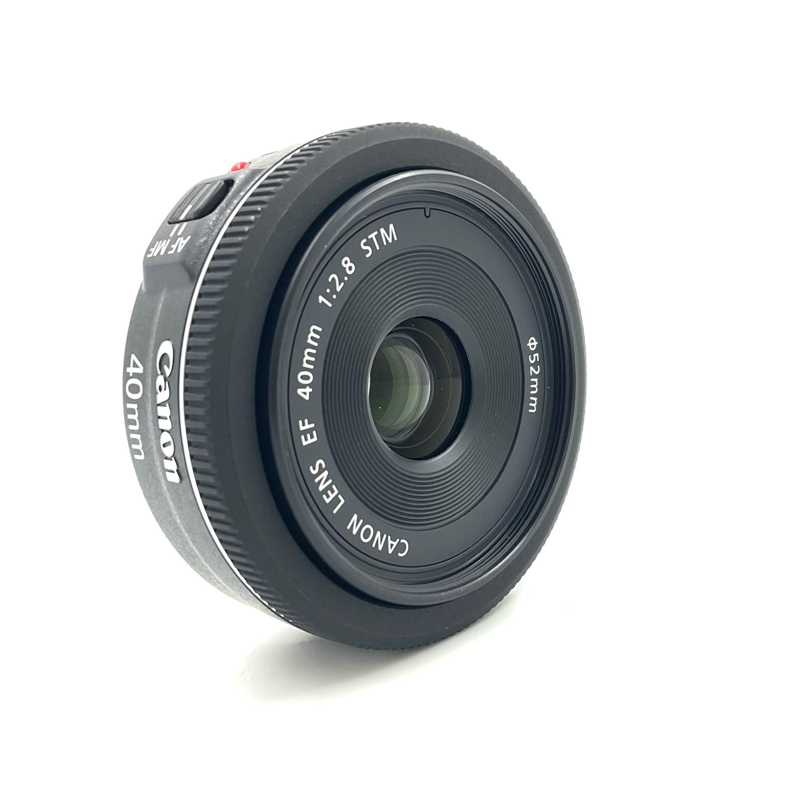 メルカリ最安 Canon EF 40mm f2.8 STM 全額返金保証】【最速発送】Canon EF40mm F2.8 STM 美品 動作確認済
