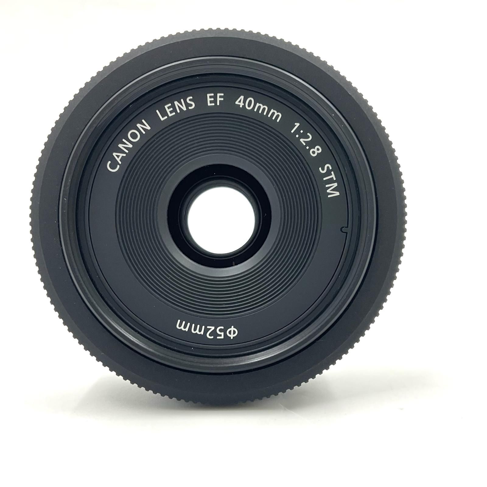 全額返金保証】【最速発送】Canon EF40mm F2.8 STM 美品 動作確認済