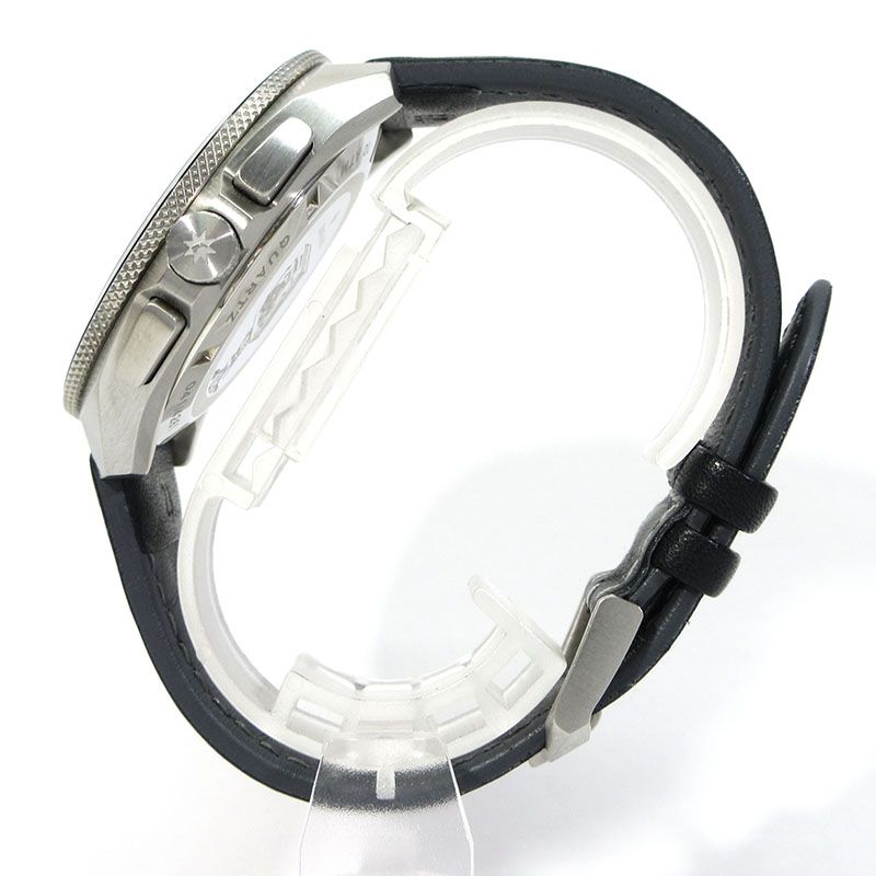 ユンハンス 041 4261.00 Chronoscope クロノスコープ 腕時計 クロノグラフ 多針アナログ表示 クオーツ ネイビー×シルバー×ブラック 131