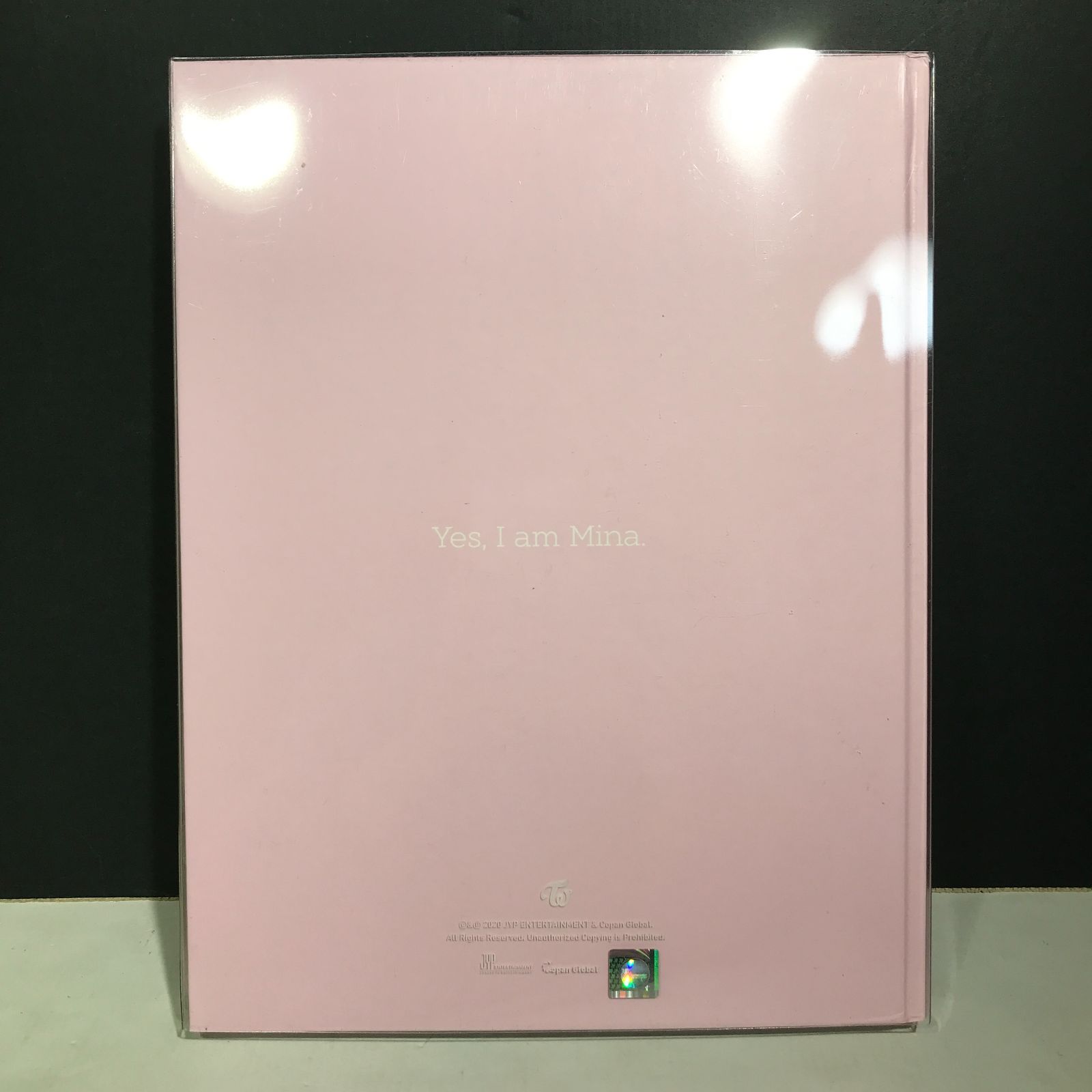 城東19-032】TWICE Mina ミナ Yes, I am Mina 1ST PHOTOBOOK Gray ver 