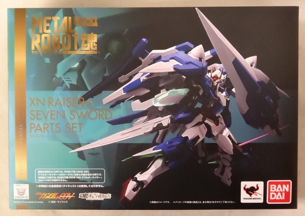 バンダイ METAL ROBOT魂 機動戦士ガンダム00 ザンライザー+セブン バンダイ METAL ROBOT魂 機動戦士ガンダム00 ザンライザー+セブン