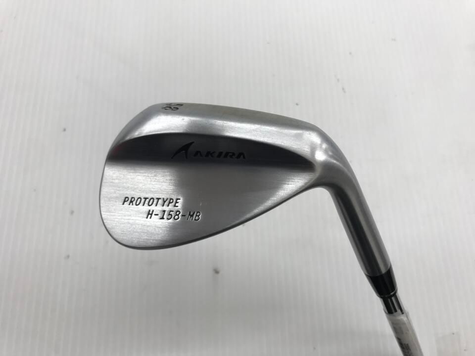 AKIRAプロトタイプ H-158-MB ウェッジ58° アキラ PROTOTYPE H-158 （ガンメタル） 58度 NPプロ MOUDUS3 WEDGE