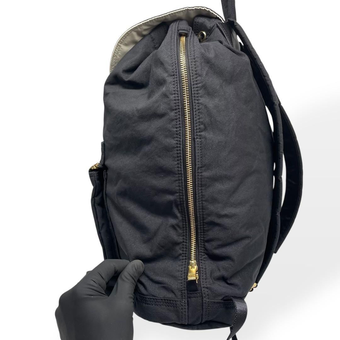 未使用級 PORTER ポーター DRAFT ドラフト リュック ゴールド金具