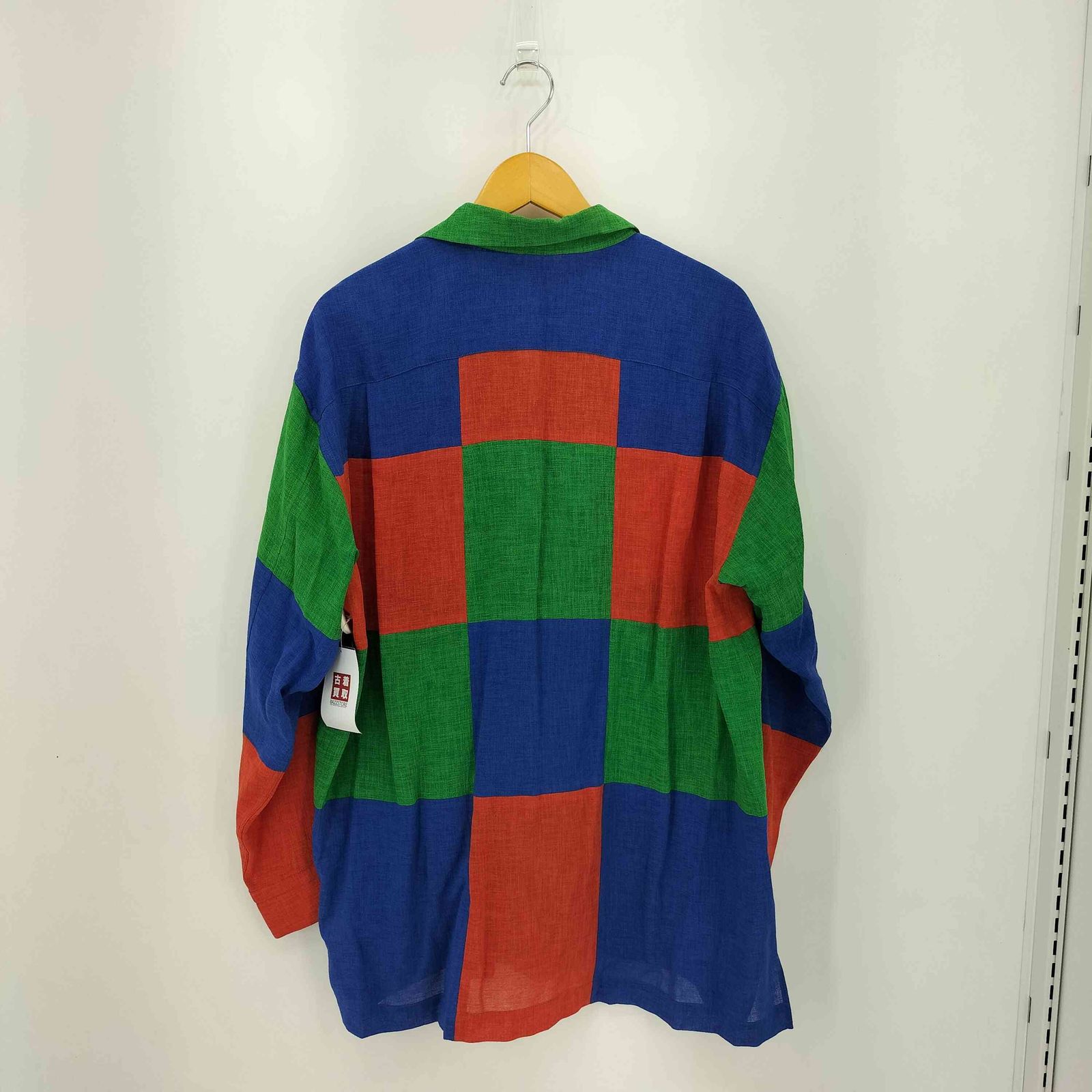 イッセイミヤケメン ISSEY MIYAKE MEN シャツ バンドカラー イッセイミヤケメンISSEY MIYAKEMEN コットンストライプバンドカラー