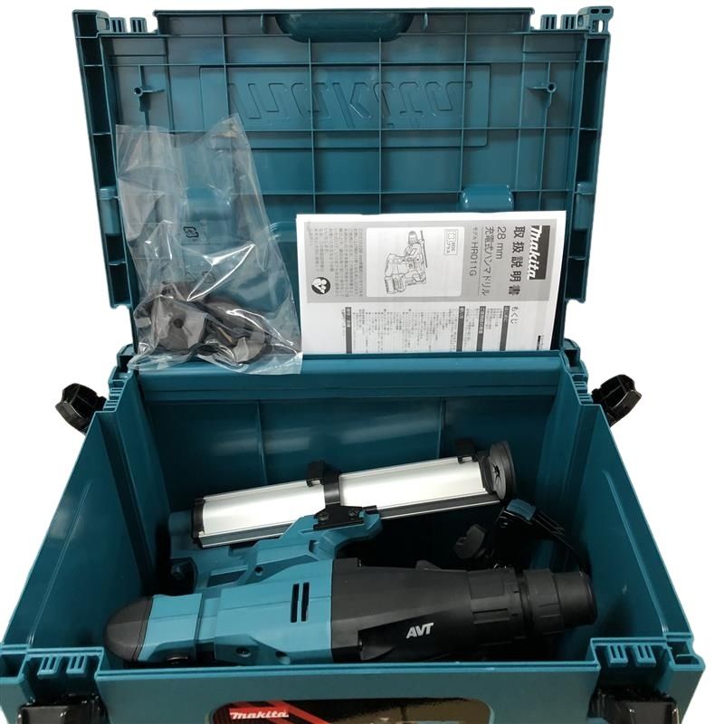 makita マキタ 充電式ハンマドリル マキタブルー ケース付属 バッテリ充電器ビット別売