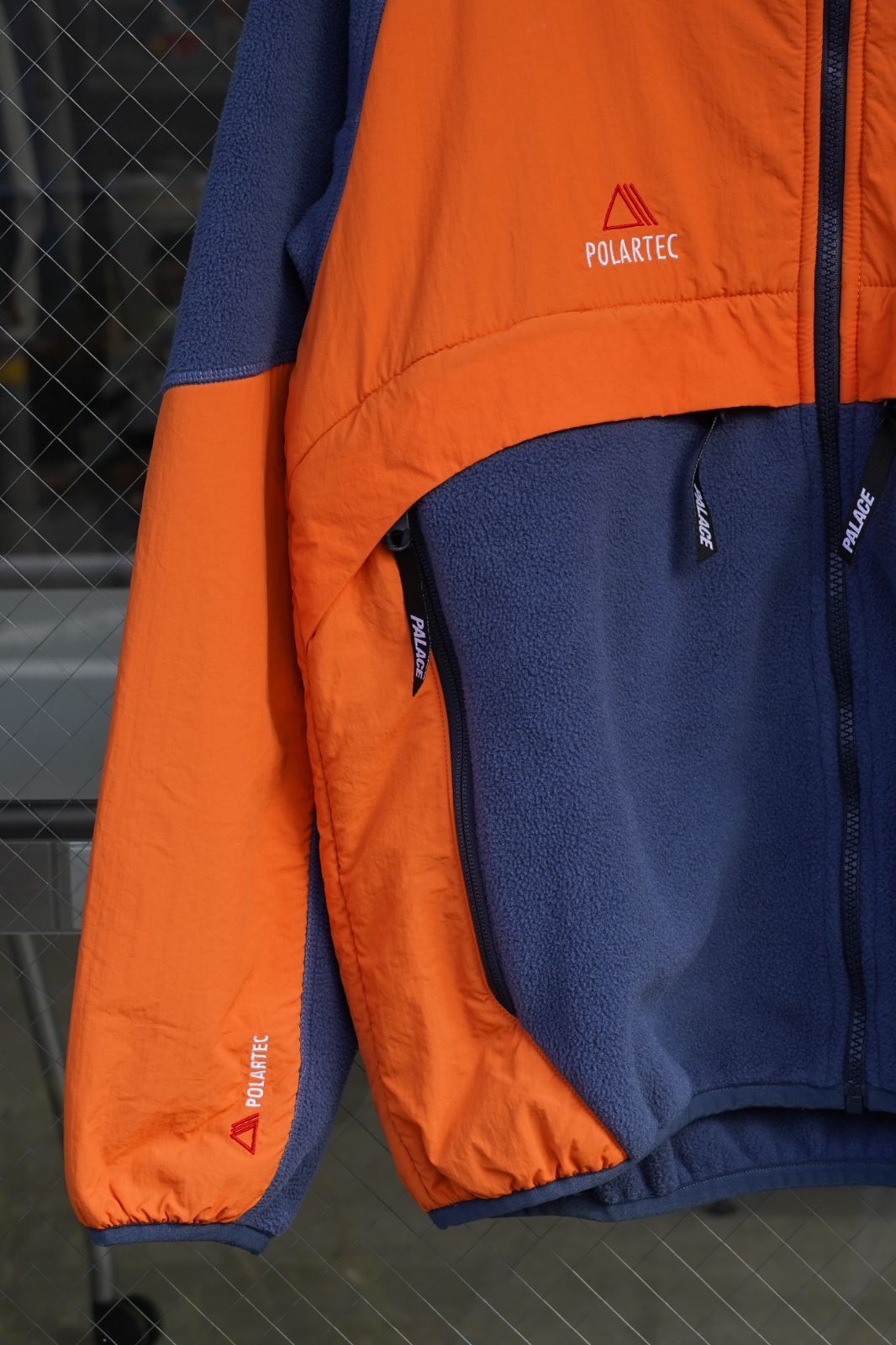 超レア・美品】PALACE Polartec SHELL FLEECE JACKET ネイビー