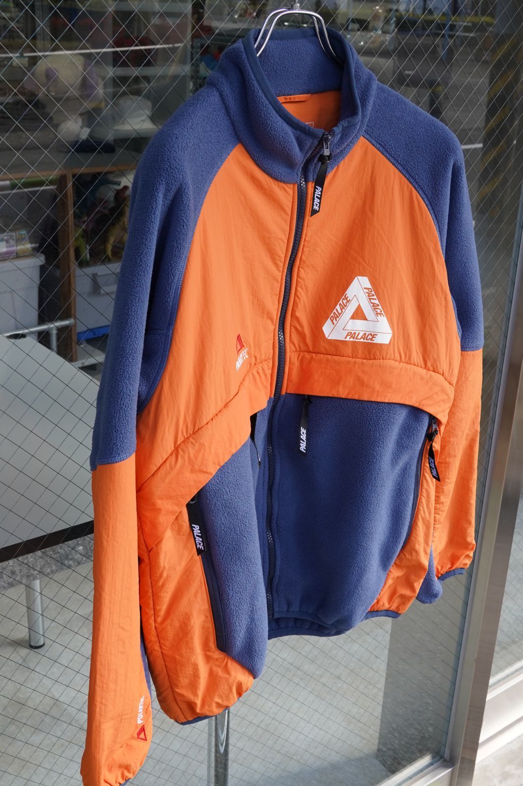 超レア・美品】PALACE Polartec SHELL FLEECE JACKET ネイビー