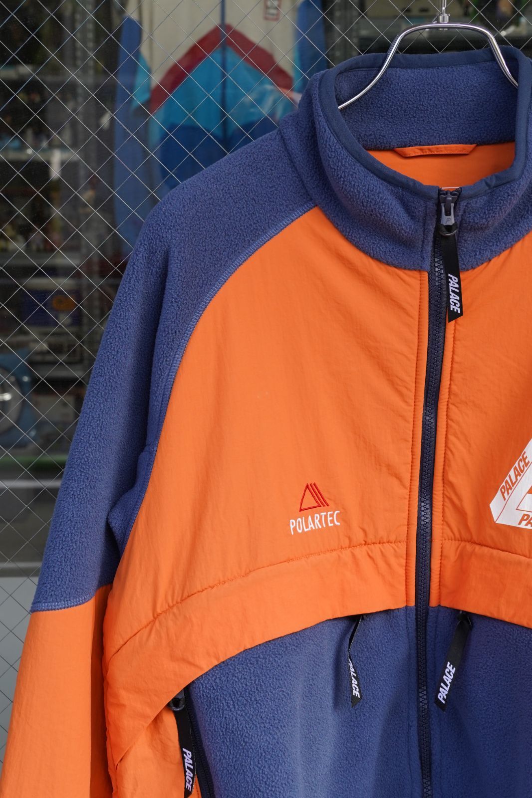 超レア・美品】PALACE Polartec SHELL FLEECE JACKET ネイビー