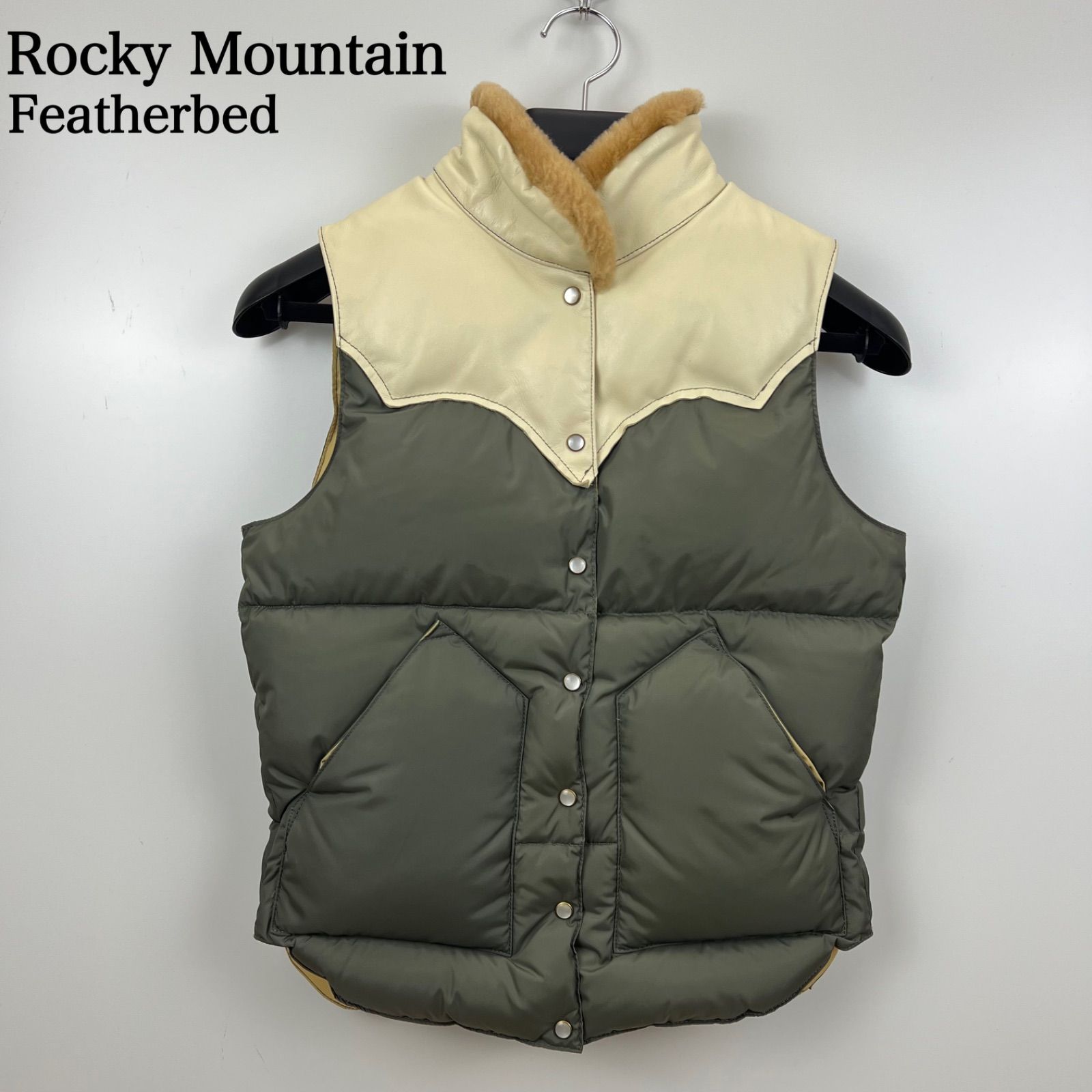Rocky Mountain Featherbed RMFB × B&Y CHRISTY DOWN VEST 7/8 L