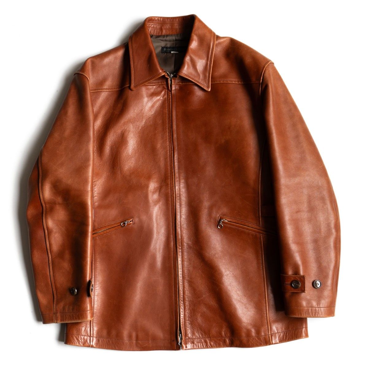 雰囲気抜群】HAROLDS GEAR【ホースレザー シングルライダース