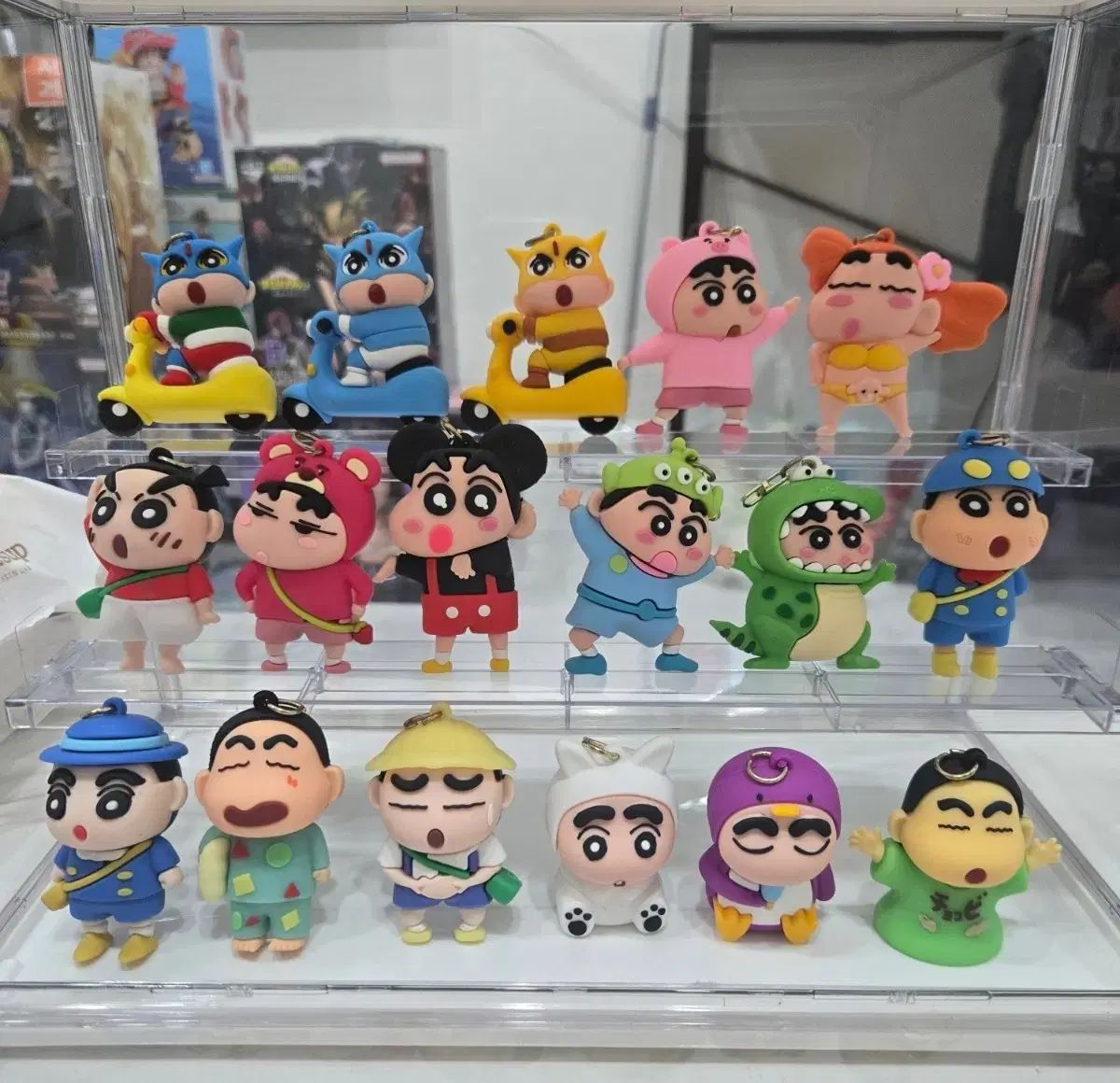 まとめ売り) クレヨンしんちゃん ミニ フィギュア キーホルダー 出品