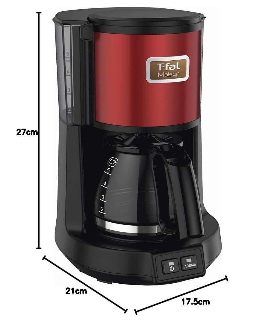 ティファール コーヒーメーカー 0.6L/5杯用 選べる2つのモード