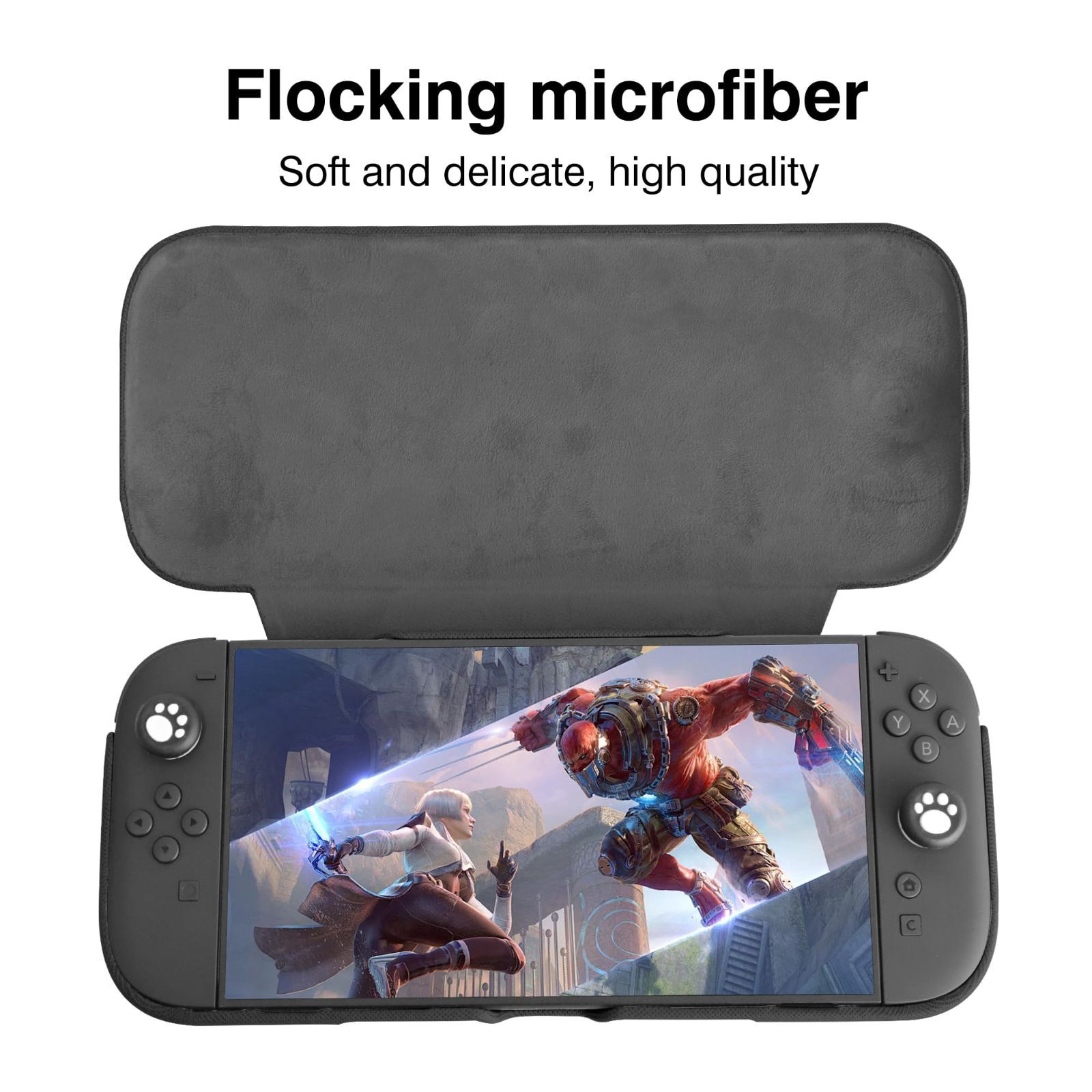 Nintendo Switch　Switchケース Switch 2カバー保護ケース、取り外し可能な磁気シェル、360度全体保護