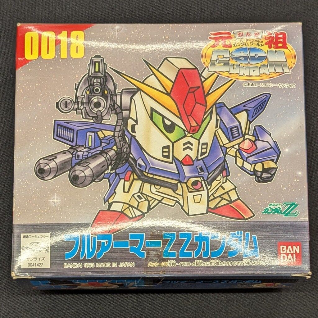 バンダイ 元祖SDガンダム 機動戦士ガンダムZZ フルアーマーZZガンダム 18