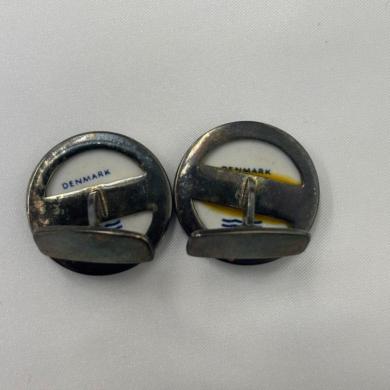 美品 ジョージジェンセン カフス カフリンクス N【中ヴィンテージ】Georg Jensen ジョージジェンセン カフス シルバー