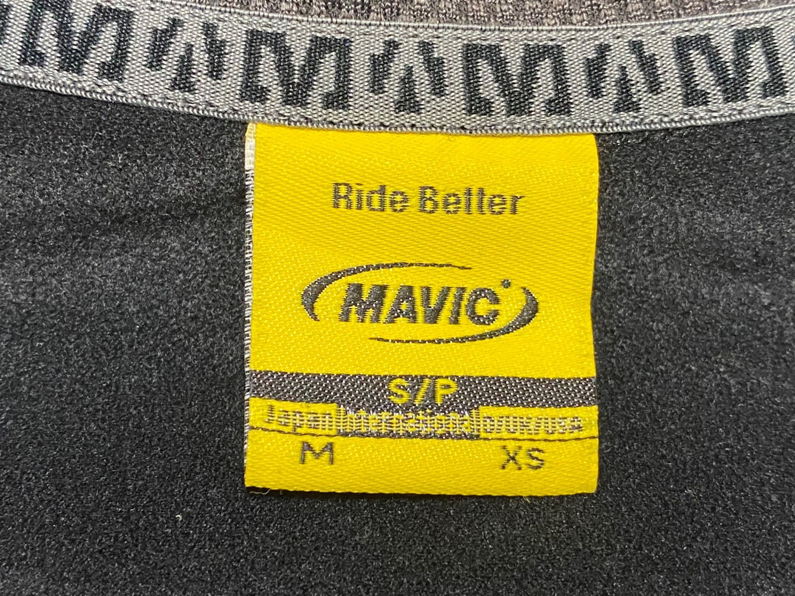 JO355 マヴィック MAVIC 長袖サイクルジャージ M 黒 裏起毛 - メルカリ