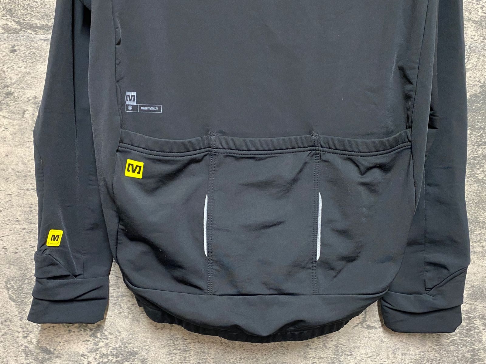 JO355 マヴィック MAVIC 長袖サイクルジャージ M 黒 裏起毛 - メルカリ