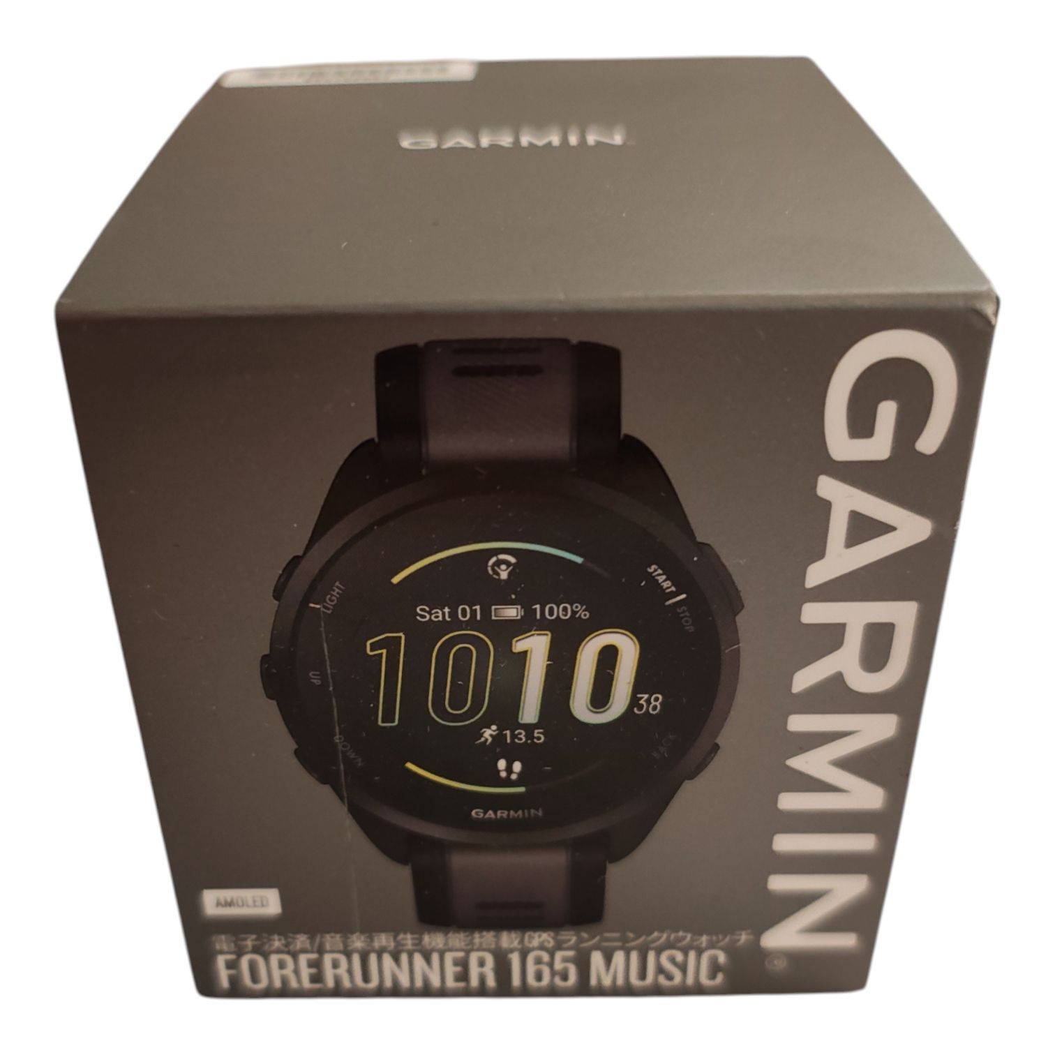 WJ162 ガーミン(Garmin) Forerunner 165 Music BlackGray ランニング 