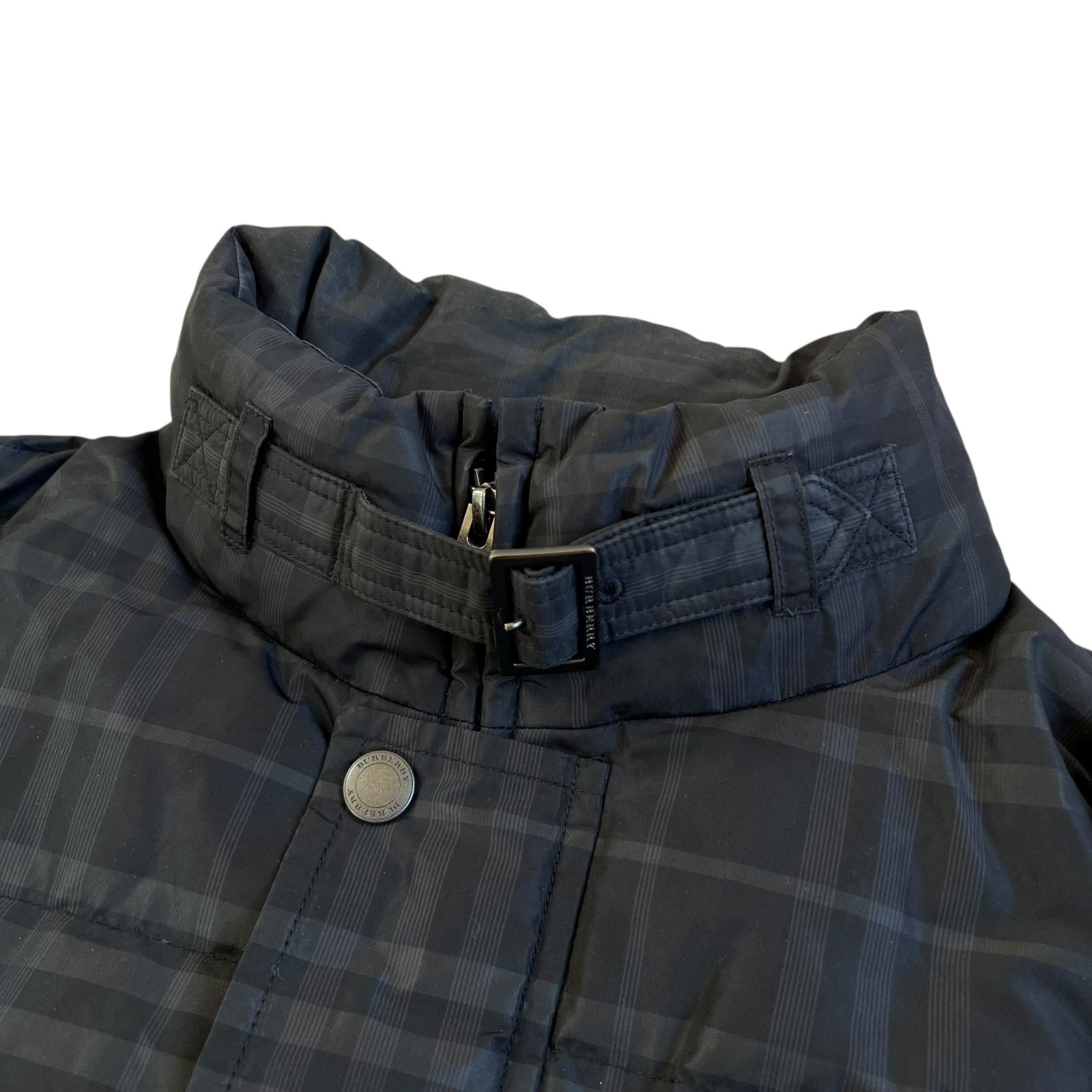 ☆【美品】BURBERRY LONDON ノバチェック ジップジャケット L☆ BURBERRY LONDON / バーバリーロンドン ノバチェック ダウンジャケット