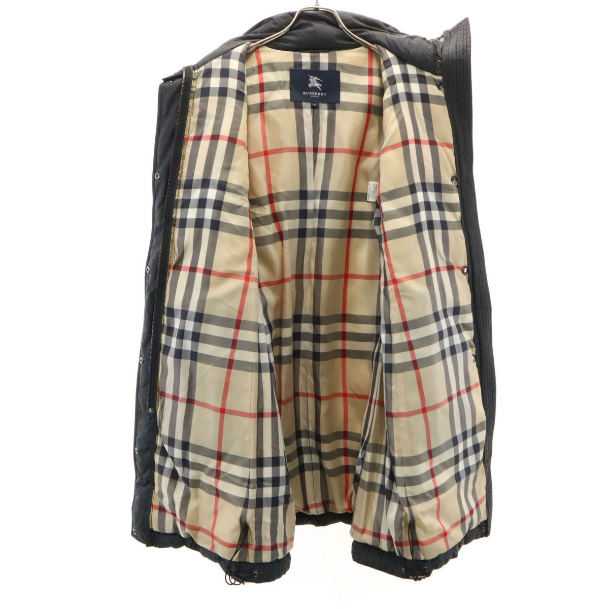 BURBERRY LONDON バーバリーロンドン ダウンコート 40 ブラック 三陽