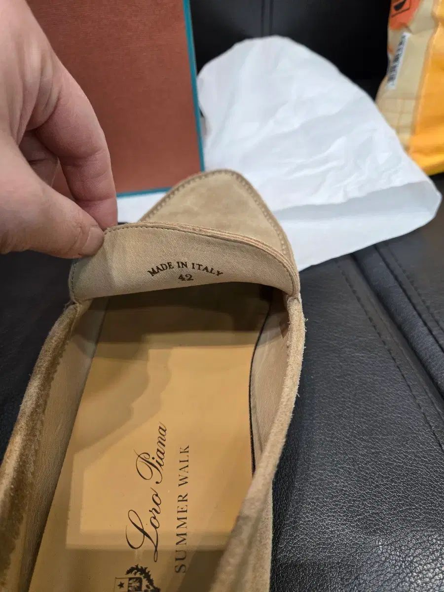 ロロ ピアーナ スウェード サマーウォーク メンズ ローファー