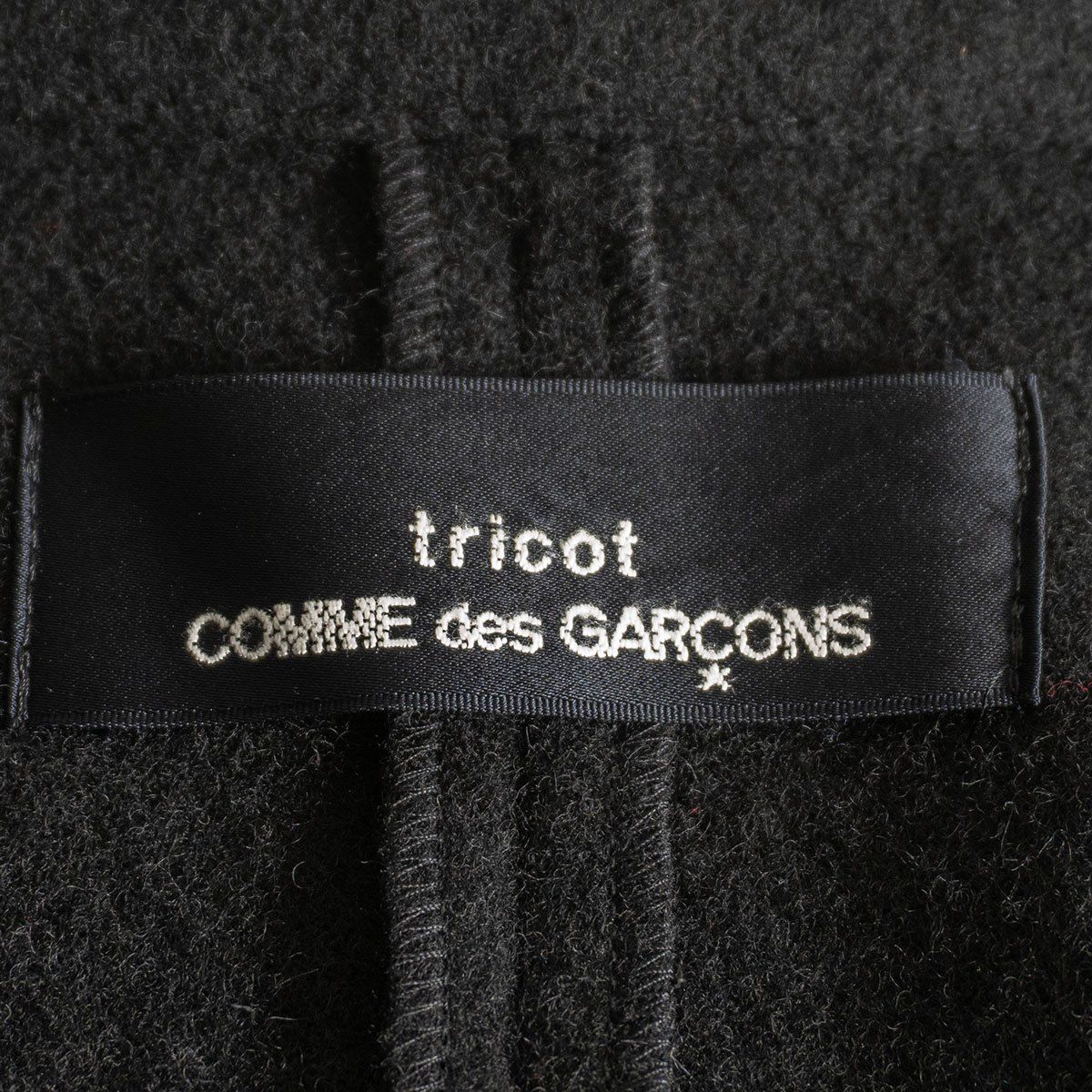 AD1996】tricot COMME des GARCONS【90s ウール ポンチョ コート