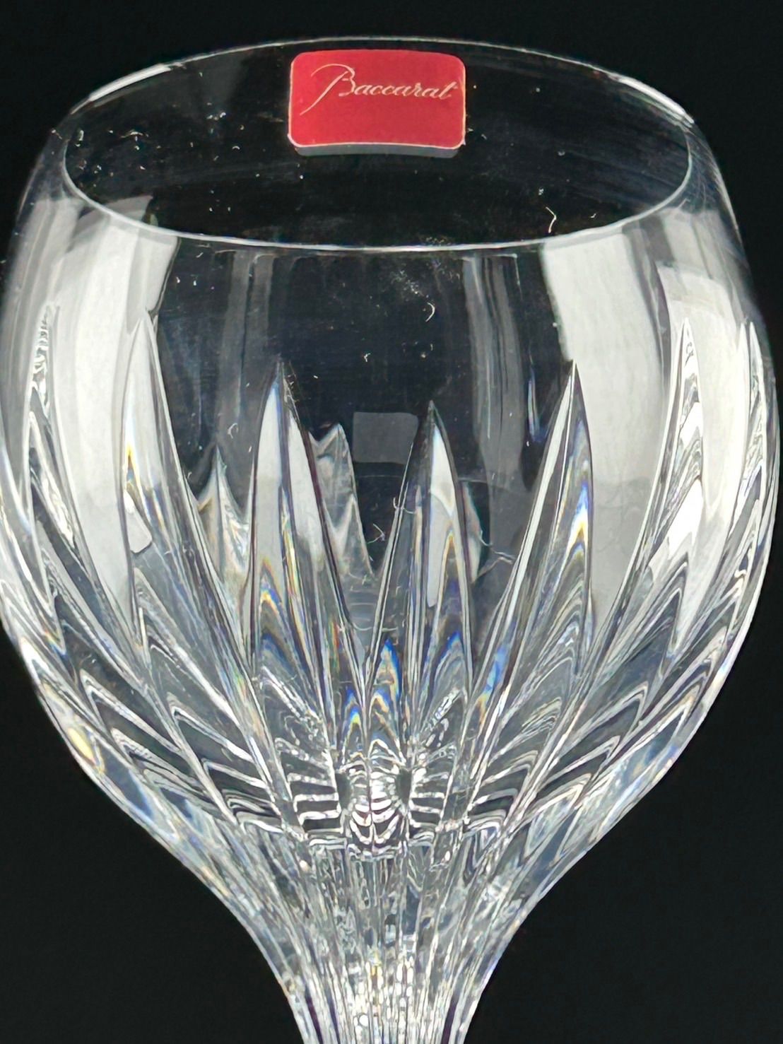 幽玄】Baccarat バカラ ワイングラス ペア 共箱 ショップ