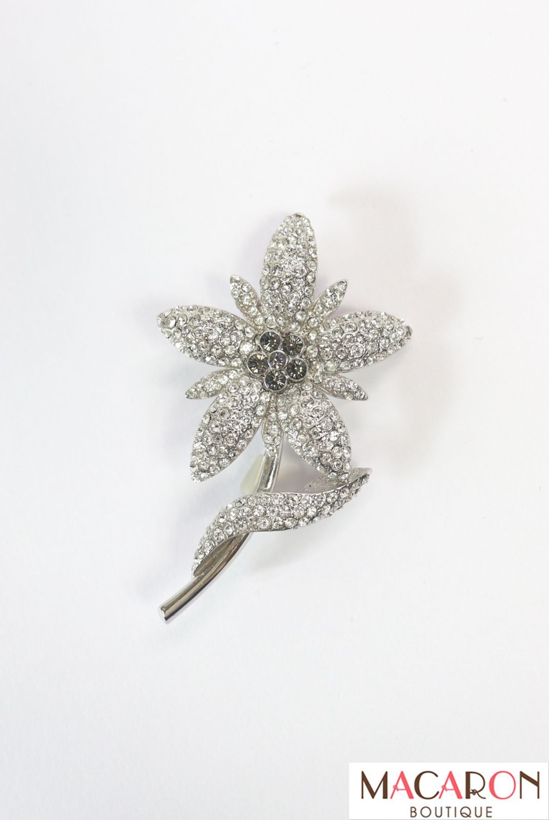 FOXEY 一輪フラワーブローチ クリア フォクシー - メルカリ