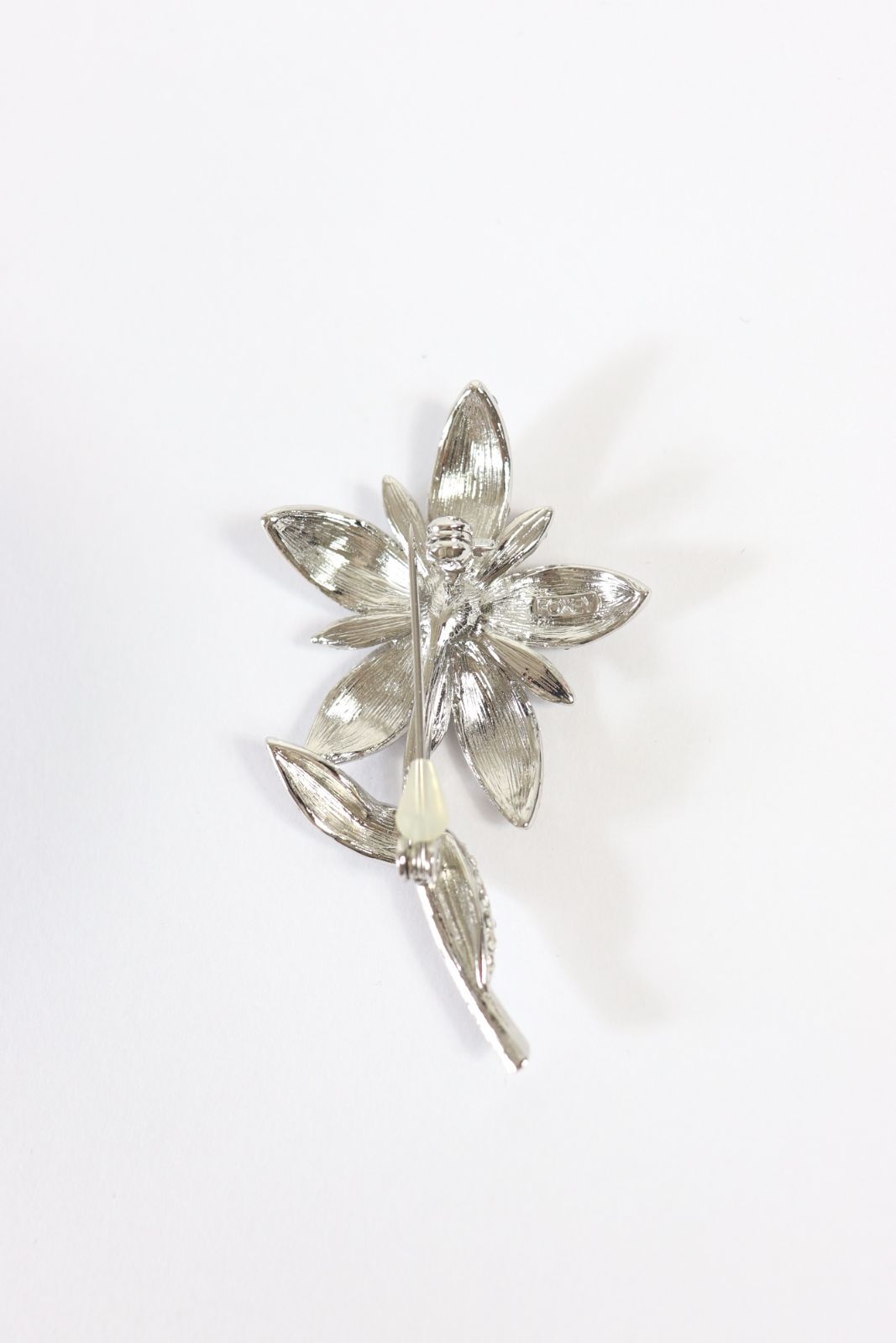 FOXEY 一輪フラワーブローチ クリア フォクシー - メルカリ