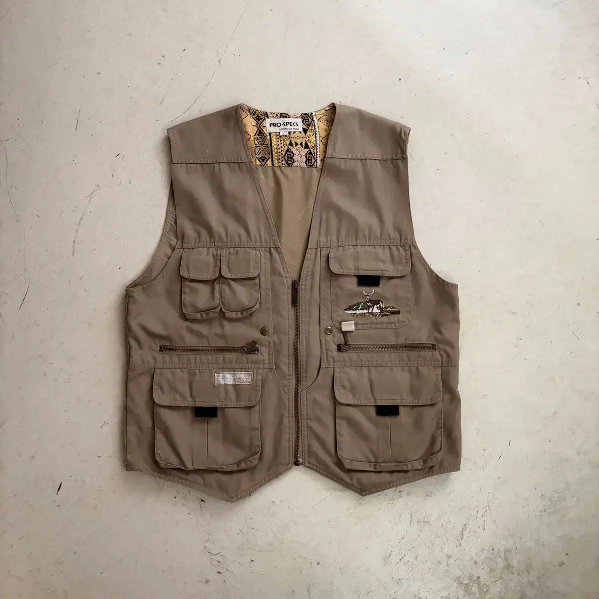 90s PROSPECS アウトドア ヴィンテージ ユーティリティ ベスト L