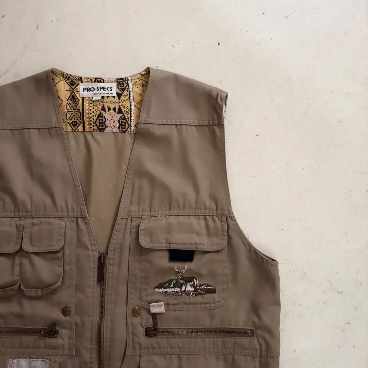 90s PROSPECS アウトドア ヴィンテージ ユーティリティ ベスト L