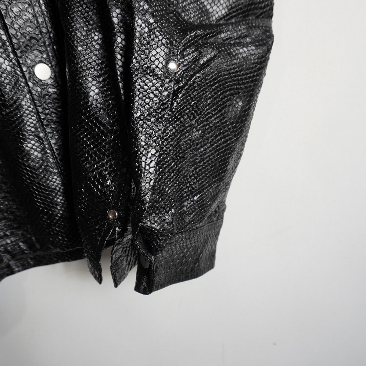 美品25SS BREATH ブレス NEWRICH CROCO SHIRT JACKET BR25SS-A2002 型 