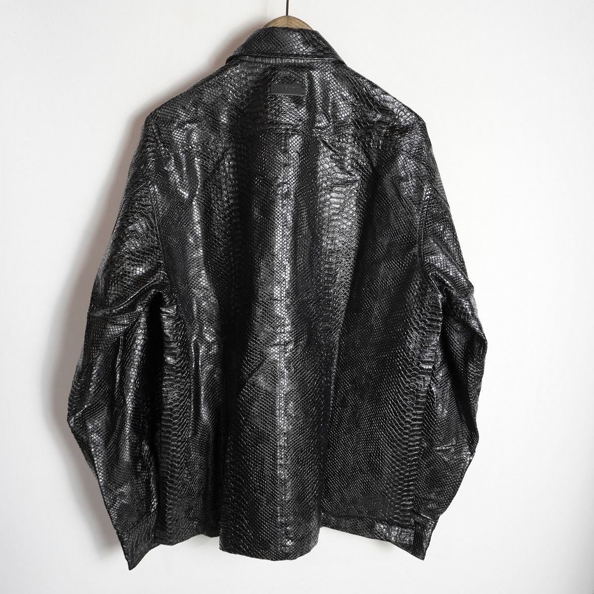 美品25SS BREATH ブレス NEWRICH CROCO SHIRT JACKET BR25SS-A2002 型 