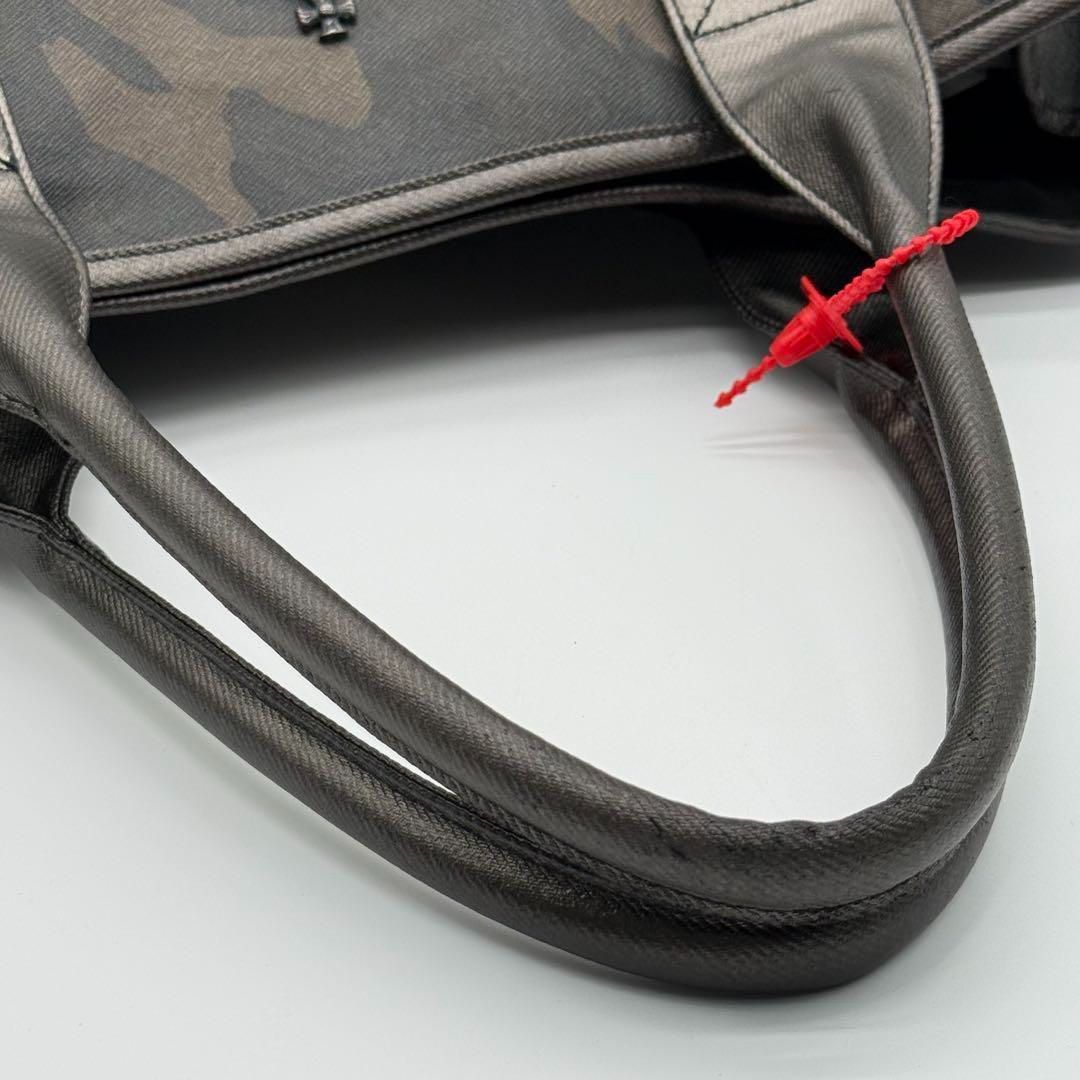 美品】Vivienne トートバッグ ビッグトート カモフラージュ柄 オーブ