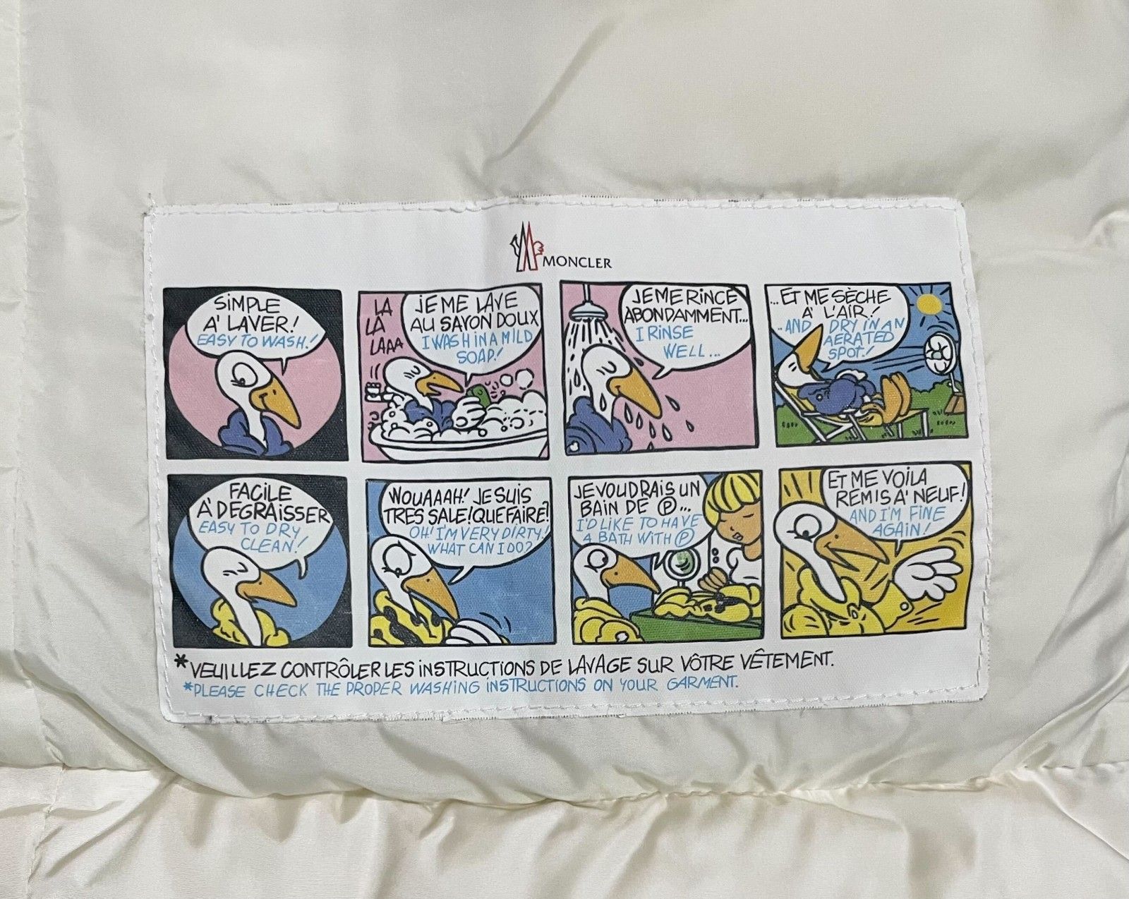 MONCLER/XS (00) /ホワイト /レディースダウンジャケット / NESEA