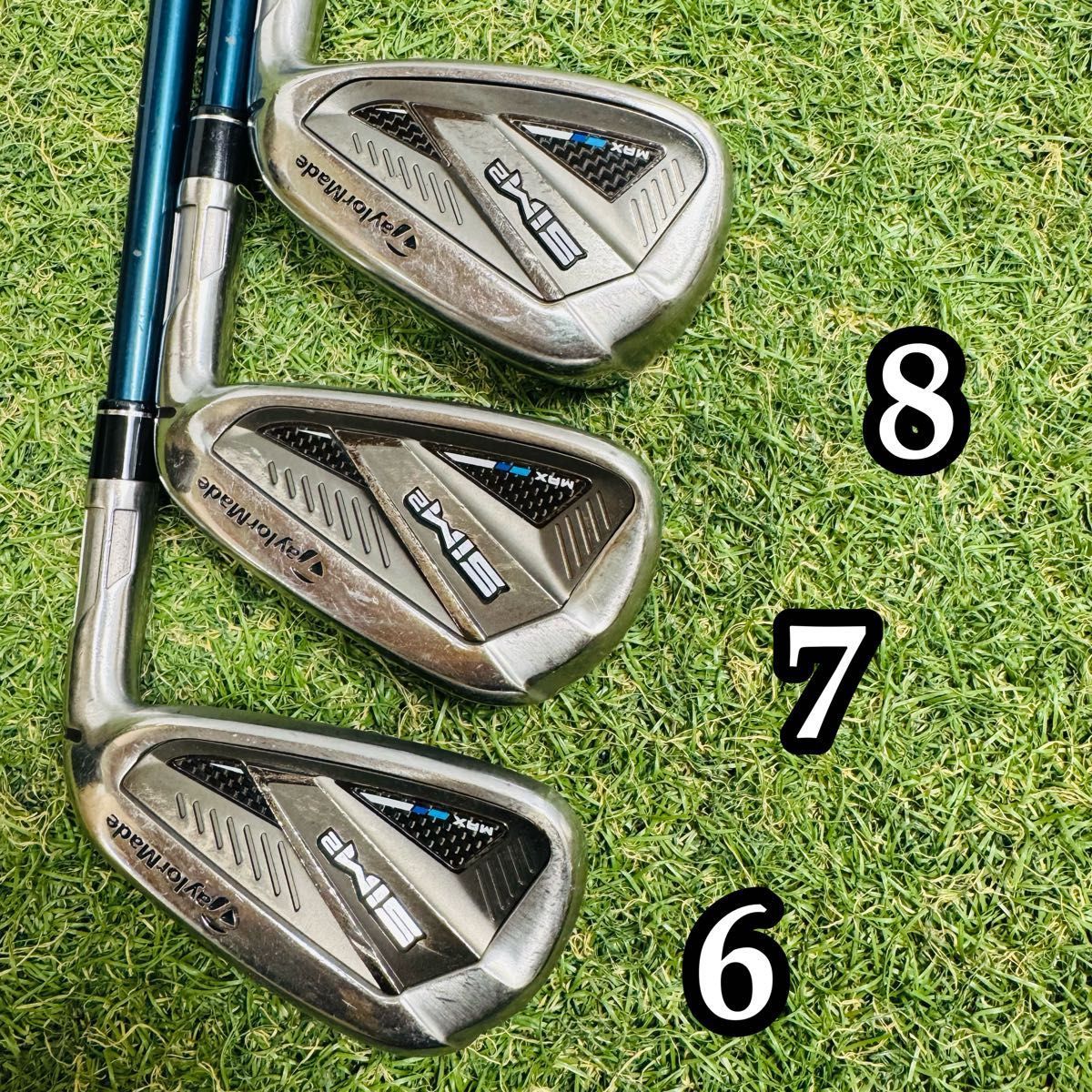 良品】初心者推奨 テーラーメイド シム2マックス メンズアイアンセット