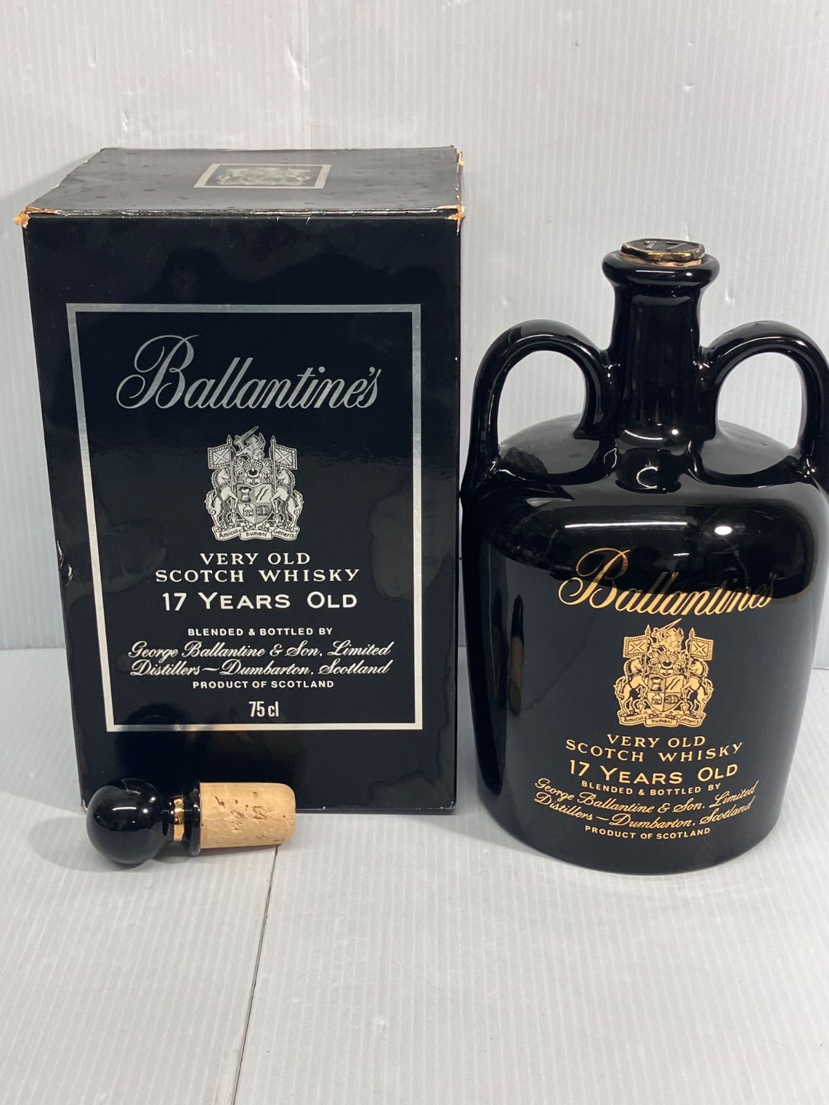 バランタイン　17年　未開栓　従価　特級表示　明治屋　箱入り　三越販売品　750 バランタイン17年未開栓従価特級表示明治屋箱入り三越販売品750