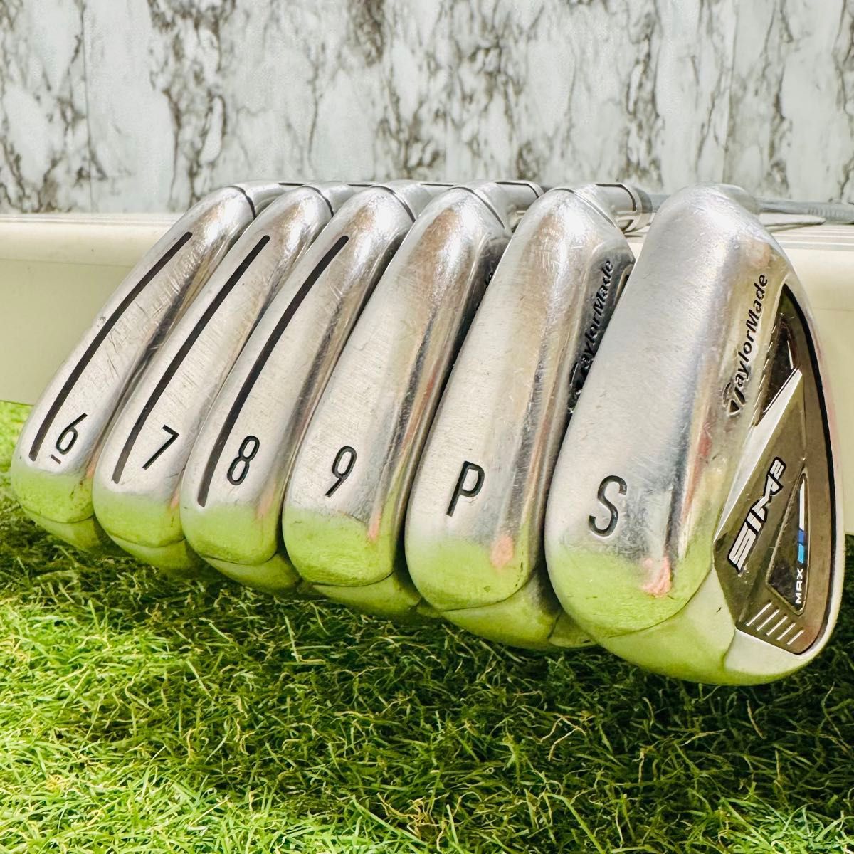 良品】初心者推奨 テーラーメイド シム2マックス メンズアイアンセット