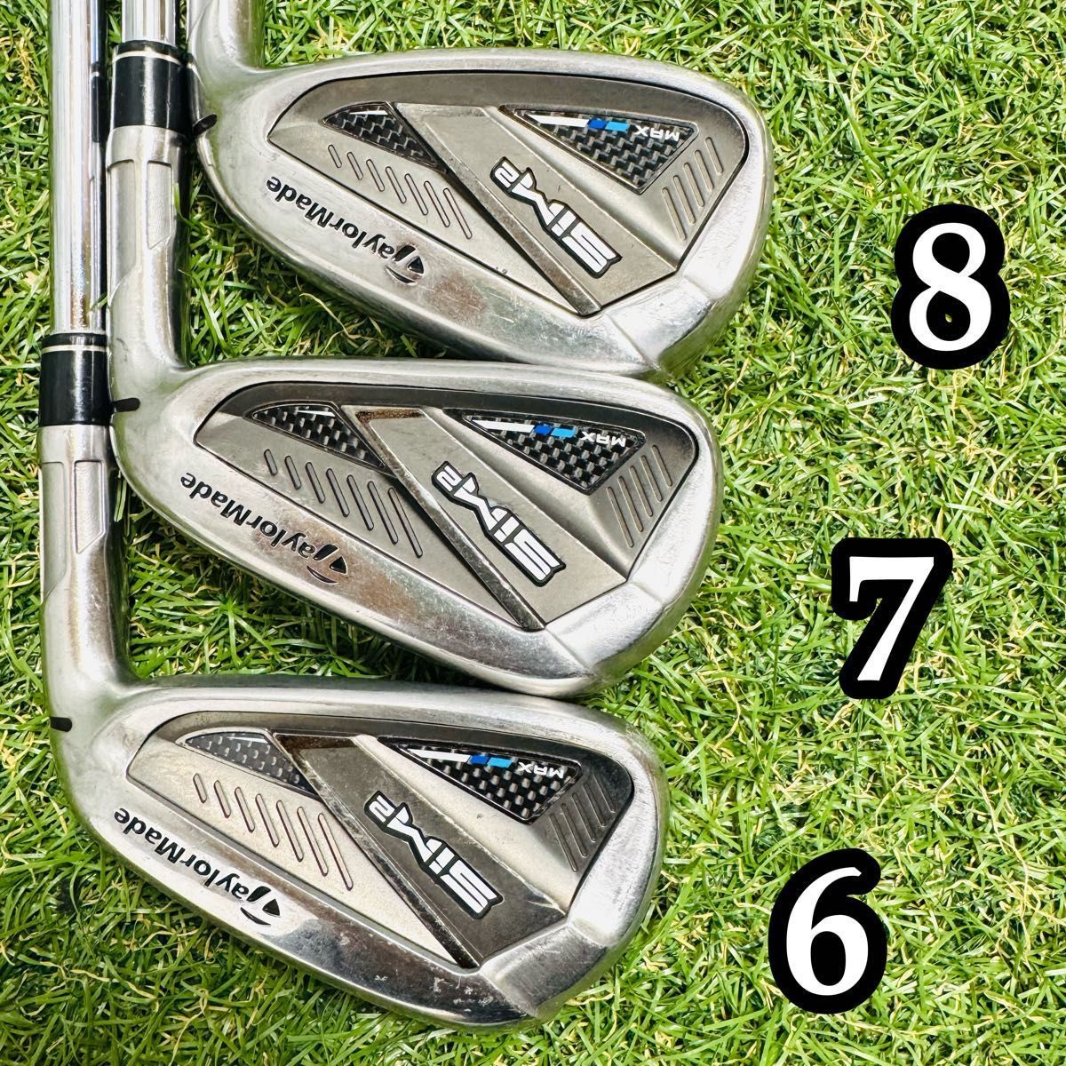 良品】初心者推奨 テーラーメイド シム2マックス メンズアイアンセット