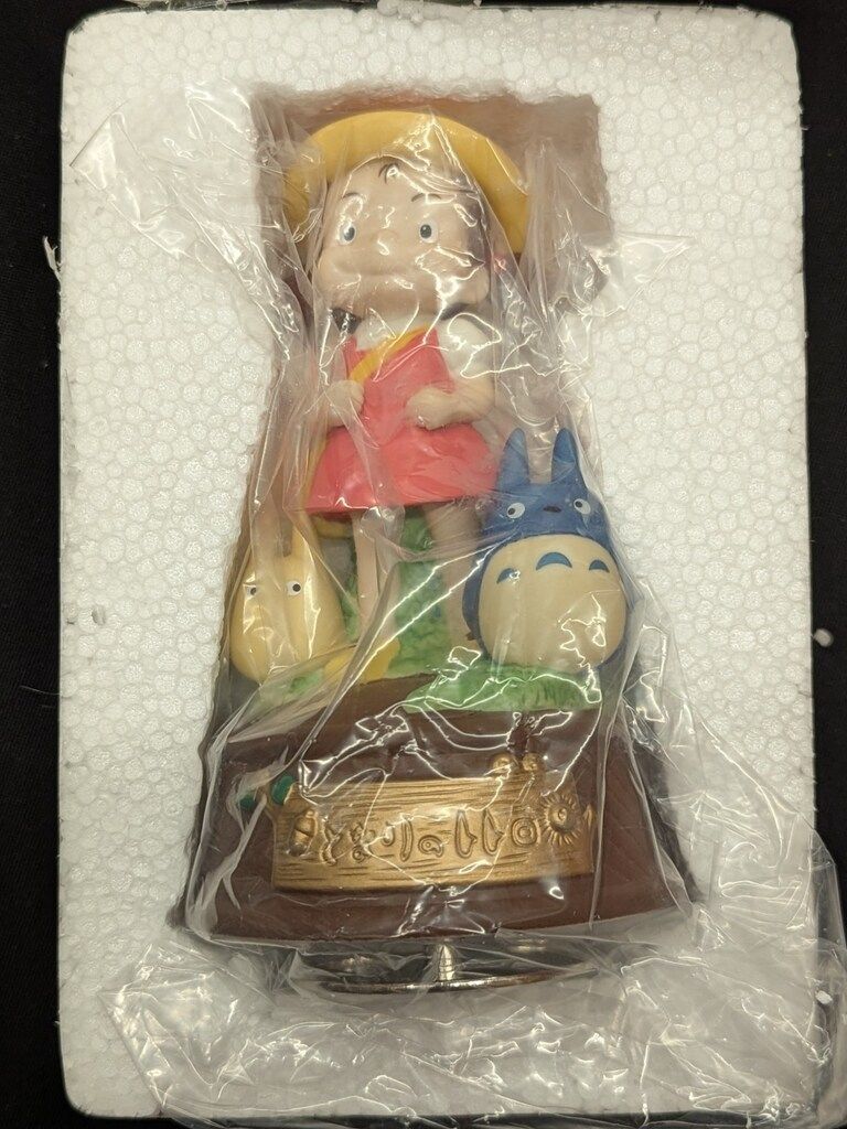 セキグチ 磁器オルゴール メイちゃんとおさんぽ となりのトトロ 磁器